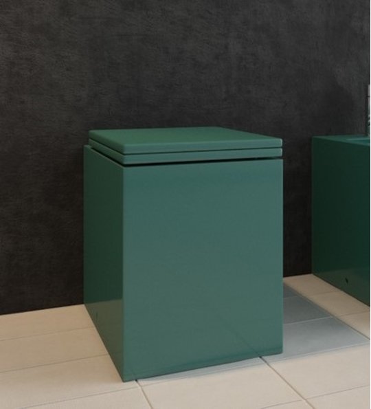 Підлоговий унітаз NIC Design Cool, Бірюзовий матовий (003 229.061) Підлогові 