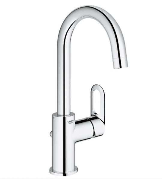 Смеситель для раковины Grohe Bau Loop L-Size (23763000) Для раковины Хром