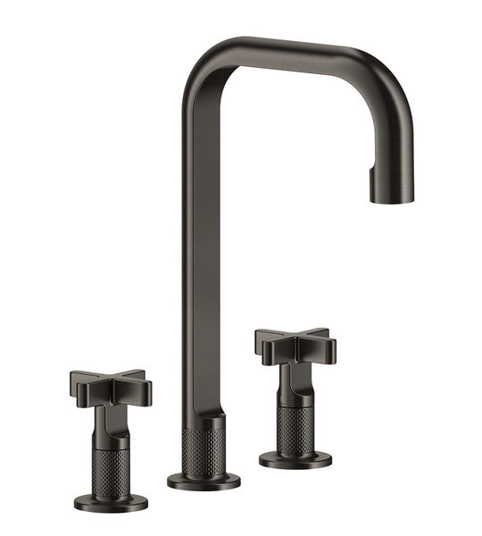 Смеситель для раковины Gessi Inciso+ (58116-031) Для раковины Бронза, Хром
