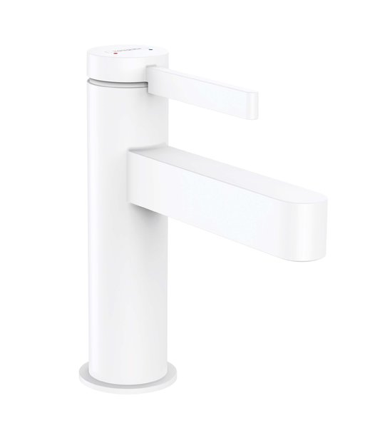 Змішувач для раковини Hansgrohe Finoris 100, білий матовий (76010700) Для раковини Білий матовий