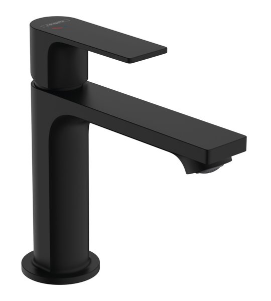 Змішувач для раковини Hansgrohe Rebris Е CoolStart, чорний матовий (72559670) Для раковини Чорний, Чорний матовий