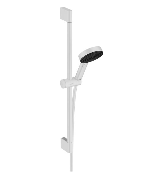 Душовий набір Hansgrohe Pulsify Select зі штангою 65 см, білий матовий (24160700) Душові набори Білий матовий