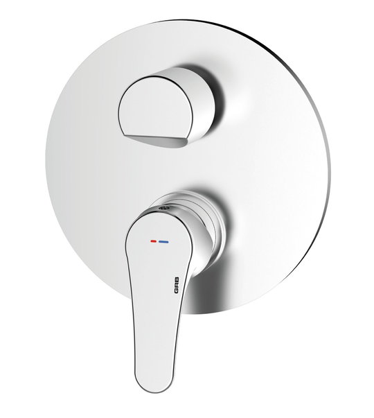 Змішувач GRB E-Plus (35135350) Для ванни, Для душа Хром