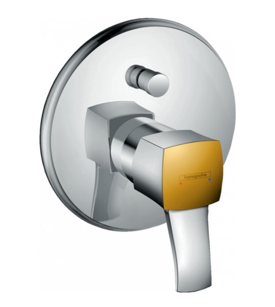 Смеситель скрытого монтажа Hansgrohe Metropol Classic (31345090) Для ванны, Для душа Хром-золото