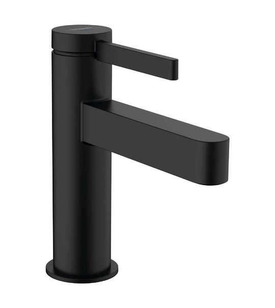Смеситель для раковины Hansgrohe Finoris 100, черный матовый (76013670) Для раковины Черный матовый