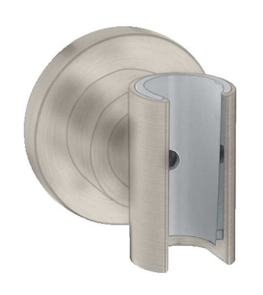 Держатель ручного душа Axor Citterio, Stainless Steel Optic (39525800) Axor Коллекция Citterio 