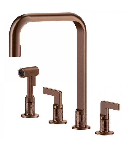 Змішувач для кухні Gessi Kitchen INSICO, полірована мідь (58703-708) Для кухні Мідь