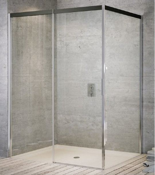 Душевая кабина Duka ACQUA R 5000 160Lх100R (QTW2 L 1600+QW2 R 1000) Прямоугольные Прозрачное