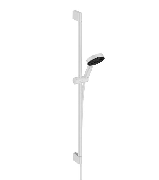 Душовий набір Hansgrohe Pulsify Select зі штангою 90 см, білий матовий (24170700) Душові набори Білий матовий
