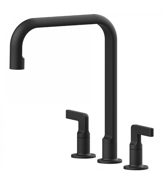 Смеситель для кухни Gessi Kitchen INSICO, матовый черный (58701-299) Для кухни Черный, Черный матовый