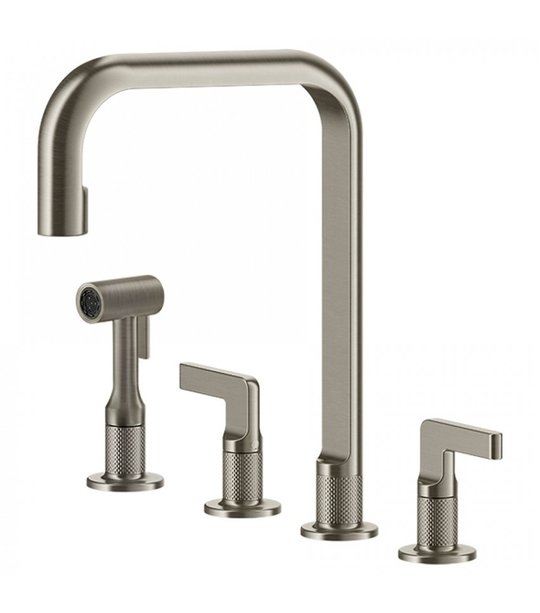 Смеситель для кухни Gessi Kitchen INSICO, нержавеющая сталь (58703-149) Для кухни Нерж. сталь