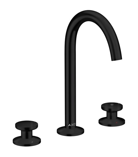 Змішувач для раковини Axor One Select 170 мм, Matt Black (48070670) Для раковини Чорний, Чорний матовий