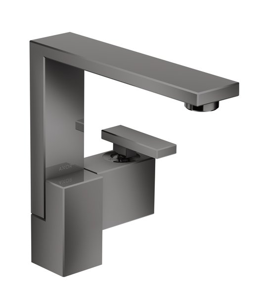 Смеситель для раковины Axor Edge, Polished Black Chrome (46020330) Для раковины Черный глянцевый 