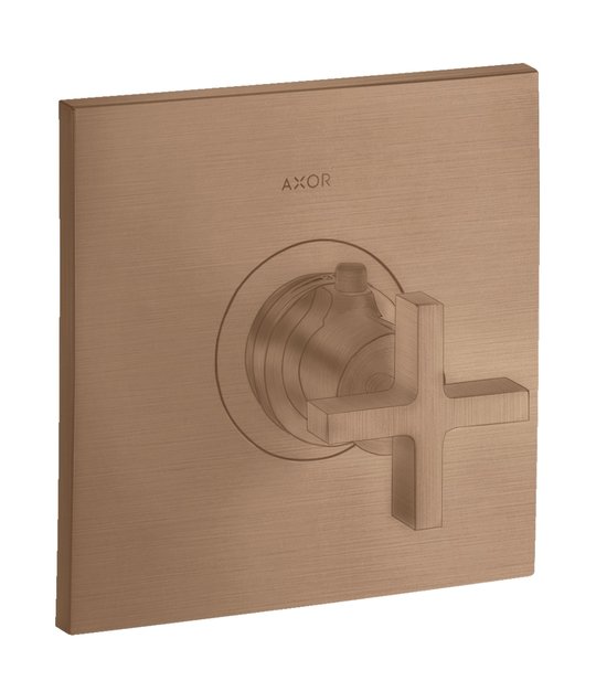 Термостатичний змішувач Axor Citterio, Brushed Red Gold (39716310) Для ванни, Для душа Червоне золото