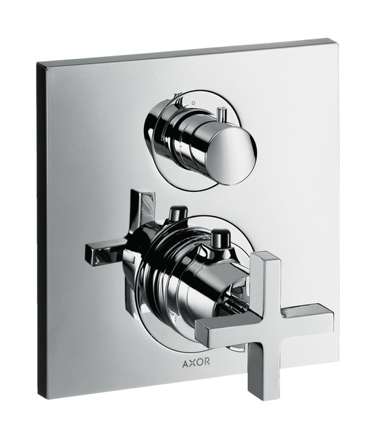 Термостатический смеситель на 1 потребитель Axor Citterio, Chrome (39705000) Для ванны, Для душа Хром
