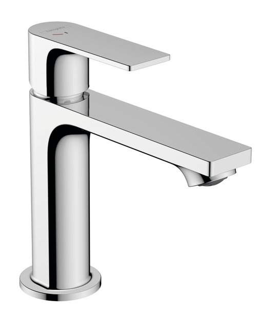 Смеситель для раковины Hansgrohe Rebris Е CoolStart EcoSmart+ 110 мм, хром (72589000) Для раковины Хром
