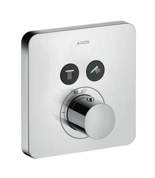 Термостатический смеситель на 2 потребителя Axor Showers (36707000) Для ванны, Для душа Хром