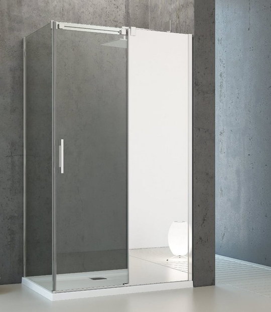 Душевая кабина Radaway Espera Mirror KDJ 100 RxS 80L (380495-01R+380230-71R+380148-01L) Прямокутні Прозоре