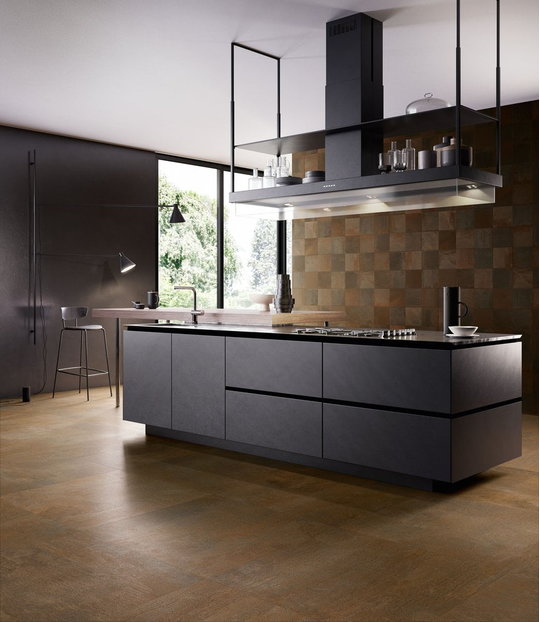 Плитка Sant'Agostino Oxidart Copper 120*120 (CSAOX7CO12) Sant'Agostino Для кухни, Для общественных помещений, Для жилых помещений, Для улицы, Для ванной