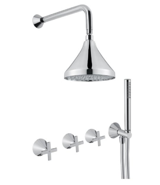 Душевой комплект Bugnatese Orion, хром (5527-CR) Душевые комплекты (системы) Хром