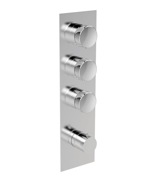 Змішувач Fima Carlo Frattini Fimatherm (F5603X3HCR) Для ванни, Для душа Хром