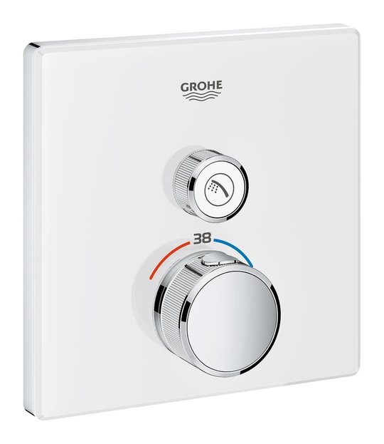 Термостат для встраиваемого монтажа Grohe Grohtherm SmartControl (29153LS0) Для душа Белый