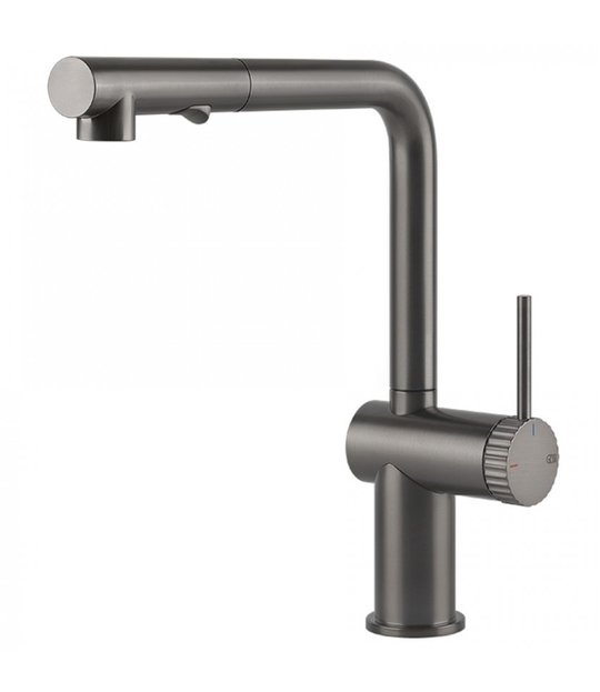 Змішувач для кухні Gessi Kitchen INEDITO, полірований чорний (60457-126) Для кухні Чорний