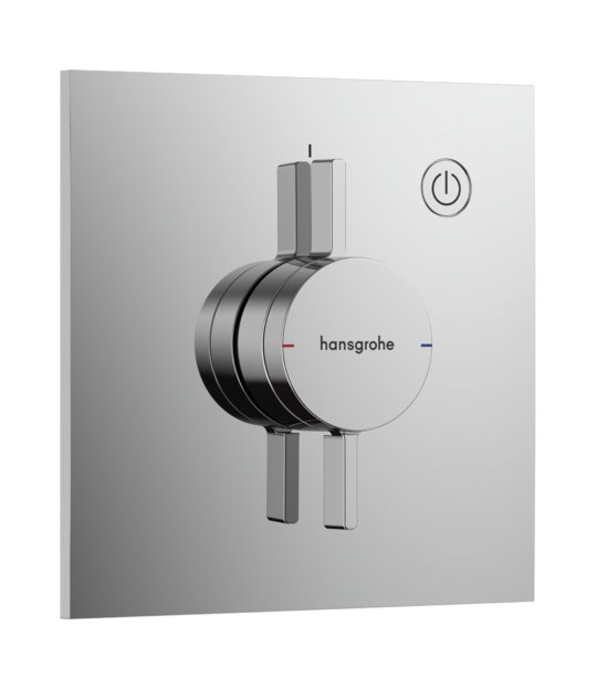 Змішувач прихованого монтажу для душу Hansgrohe DuoTurn E, хром (75617000) Для душа Хром