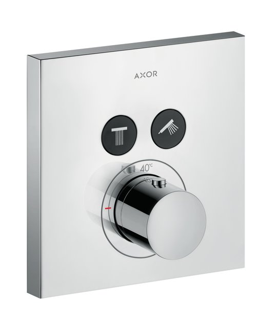 Термостатичний змішувач на 2 споживача Axor MyEdition, Chrome (36715000) Для ванни, Для душа Хром
