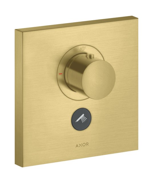 Термостатичний змішувач Axor MyEdition, Brushed Brass (36716950) Для ванни, Для душа Латунь