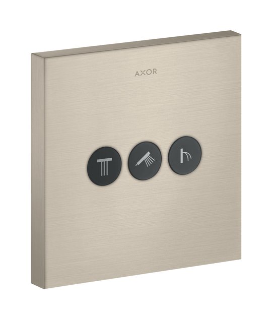 Перемикач потоків для душа Axor MyEdition, Brushed Nickel (36717820) Axor Коллекция MyEdition 