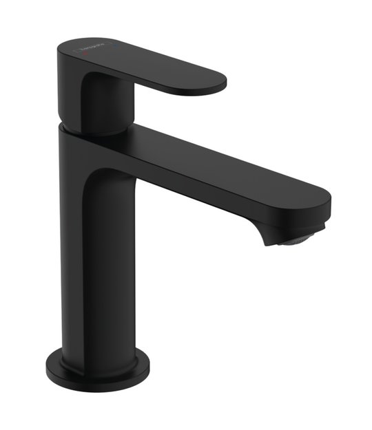 Смеситель для раковины Hansgrohe Rebris S, черный матовый (72517670) Для раковины Черный, Черный матовый