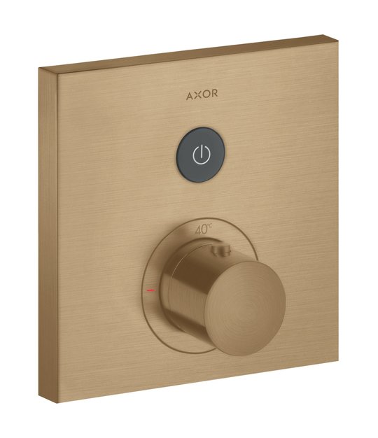 Термостатический смеситель Axor MyEdition, Brushed Bronze (36714140) Для ванны, Для душа Бронза