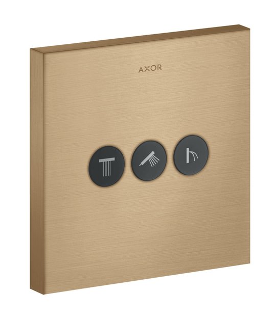 Переключатель потоков для душа Axor MyEdition, Brushed Bronze (36717140) Axor Коллекция MyEdition 