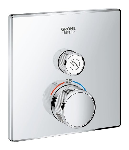 Термостат для встраиваемого монтажа Grohe Grohtherm SmartControl (29123000) Для душа Хром