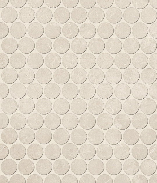 Мозаика Fap Roma Pietra Round Mosaico 29,5*32,5 (fLTR) FAP Ceramiche Для кухни, Для общественных помещений, Для жилых помещений, Для ванной