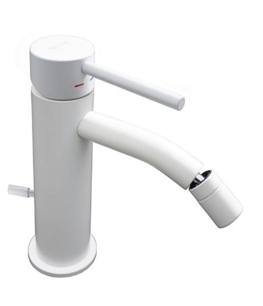 Змішувач для біде Paffoni Light (LIG131BO) Для біде Білий, Білий матовий
