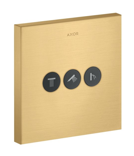 Переключатель потоков для душа Axor MyEdition, Brushed Gold Optic (36717250) Axor Коллекция MyEdition 