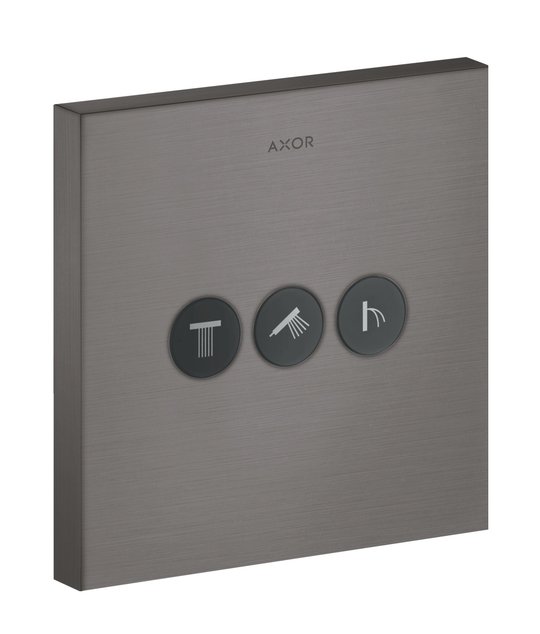 Переключатель потоков для душа Axor MyEdition, Brushed Black Chrome (36717340) Axor Коллекция MyEdition 