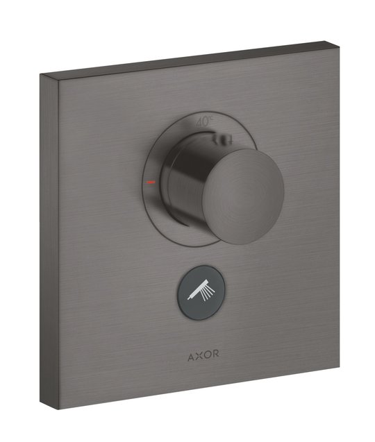 Термостатичний змішувач Axor MyEdition, Brushed Black Chrome (36716340) Для душа Чорний