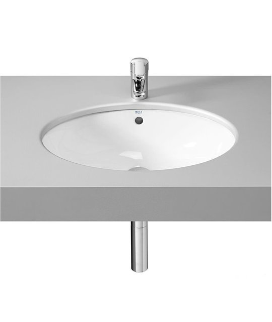 Врезная раковина Roca Berna 560x420 (A327871001) Встраиваемые снизу Овальные