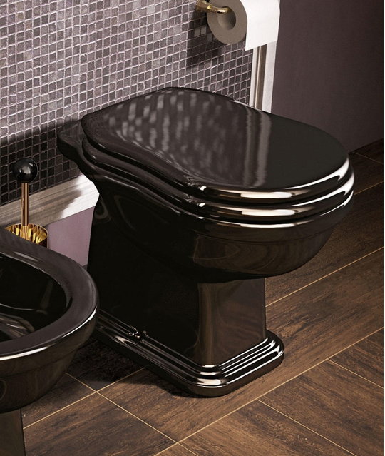 Напольный унитаз Flaminia Efi, black (6010) Напольные 