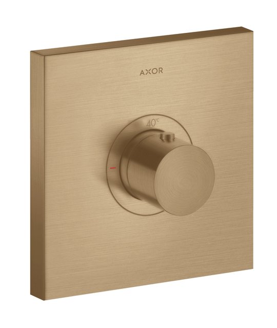 Термостатический смеситель Axor MyEdition, Brushed Bronze (36718140) Для ванны, Для душа Бронза