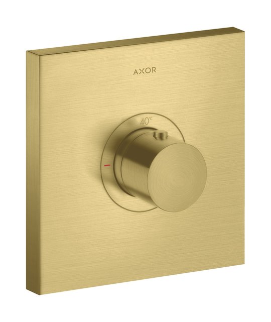 Термостатический смеситель Axor MyEdition, Brushed Brass (36718950) Для ванны, Для душа Латунь