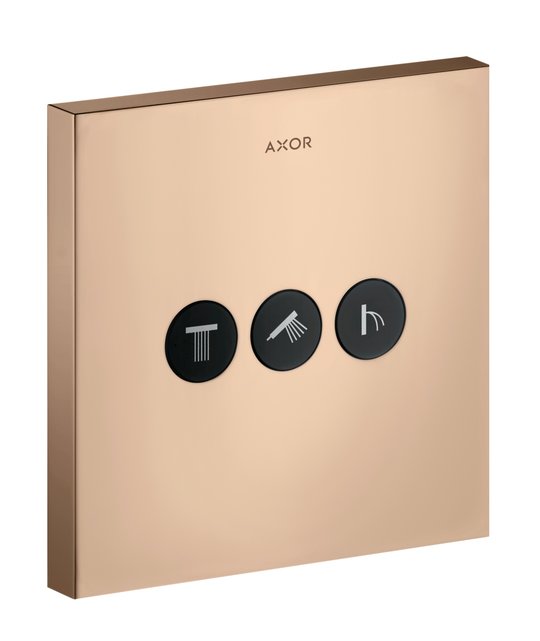 Перемикач потоків для душа Axor MyEdition, Polished Red Gold (36717300) Axor Коллекция MyEdition 