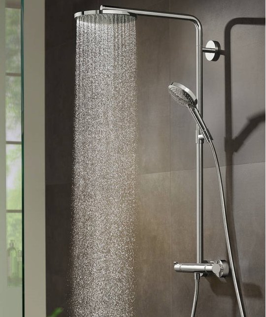 Душевая система Hansgrohe Raindance Select S SHOWERPIPE (27633000) Душевые стойки Хром