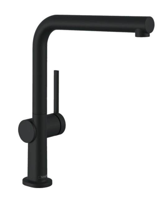 Змішувач для кухні Hansgrohe Talis M54 чорний матовий (72840670) Для кухні Чорний, Чорний матовий