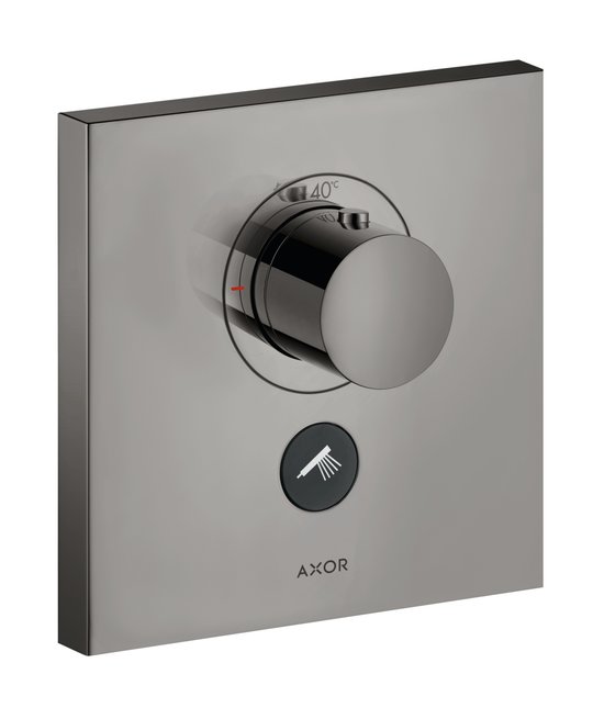 Термостатический смеситель Axor MyEdition, Polished Black Chrome (36716330) Для ванны, Для душа Черный