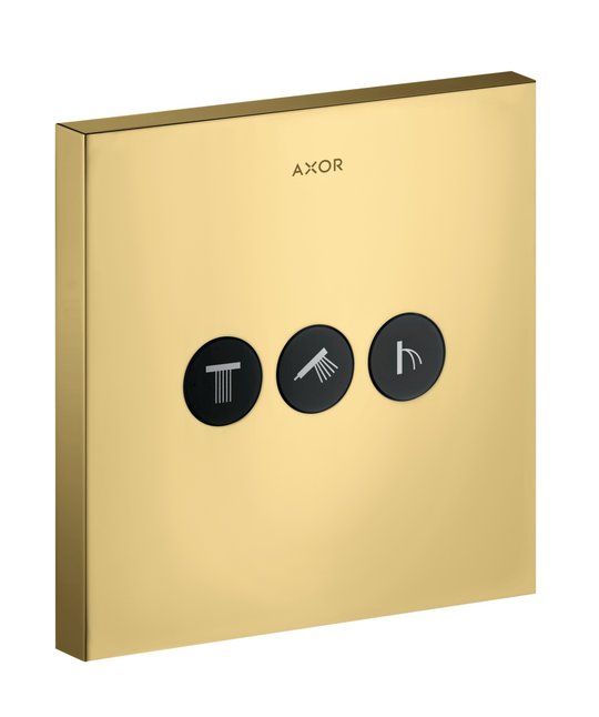 Переключатель потоков для душа Axor MyEdition, Polished Gold Optic (36717990) Axor Коллекция MyEdition 