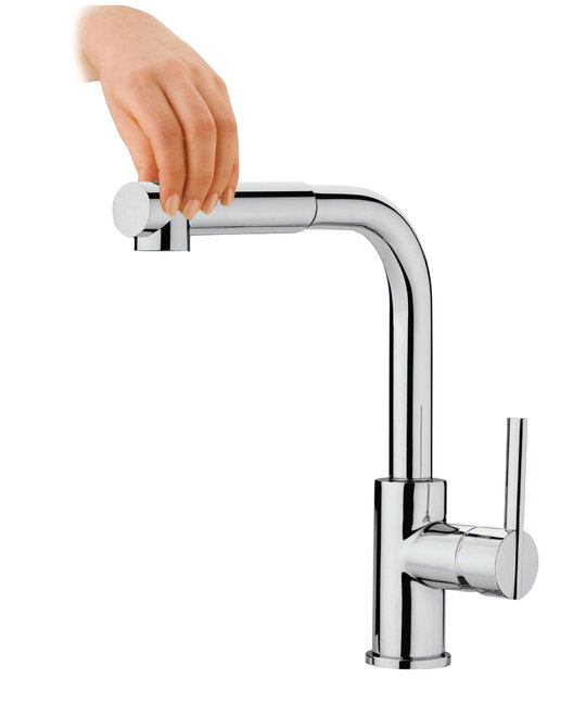 Змішувач для кухні GRB Kitchens EXTENDABLE SHOWER SPRAY (985900) Для кухні Хром
